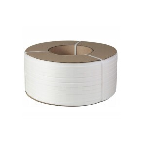 Taśma PP Biała 3000mb. Taśma do spinania.