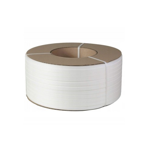 Taśma PP Biała 3000mb. Taśma do spinania.