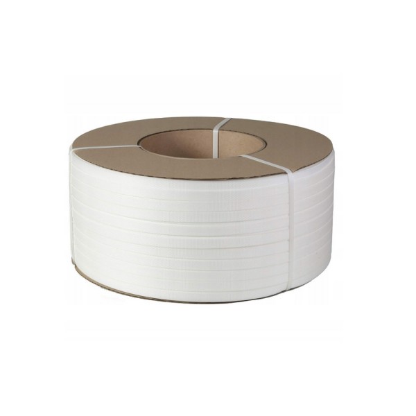 Taśma PP Biała 3000mb. Taśma do spinania.