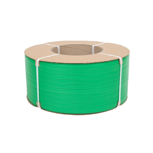 Taśma PP Zielona 3000mb. Taśma do spinania palet zielona.