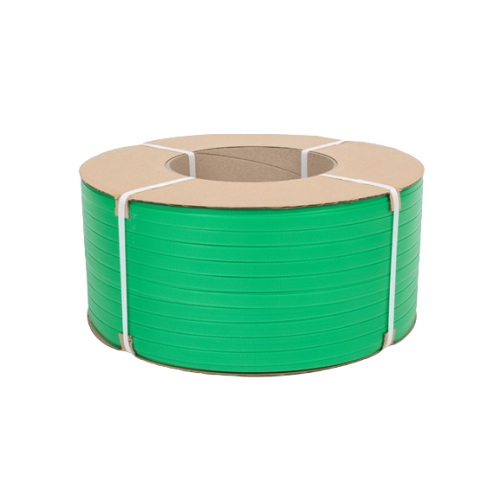 Taśma PP Zielona 3000mb. Taśma do spinania palet zielona.