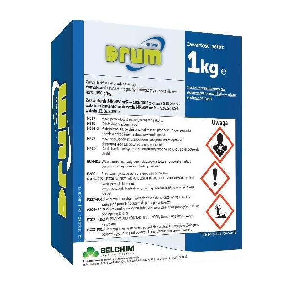 DRUM 45 WG - środek grzybobójczy 1kg
