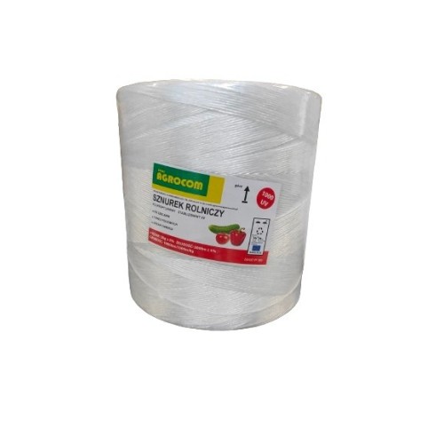Sznurek rolniczy PP 5000m. Do szklarni, tuneli foliowych, upraw chmielu