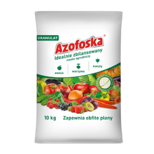 Azofoska granulowana - uniwersalny nawóz ogrodniczy