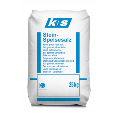 Sól kamienna spożywcza K+S 25KG