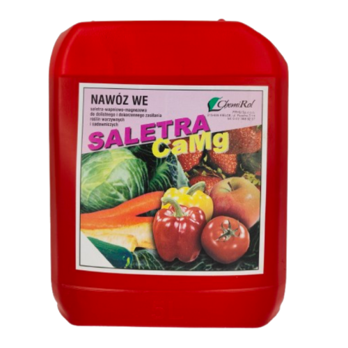 Saletra wapniowo-magnezowa 5l nawóz płynny dolistny