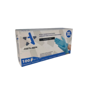 Rękawiczki diagnostyczne niebieskie XL