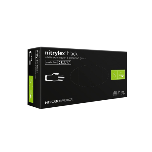 Nitrylowe Rękawice Diagnostyczne Nitrylex Black