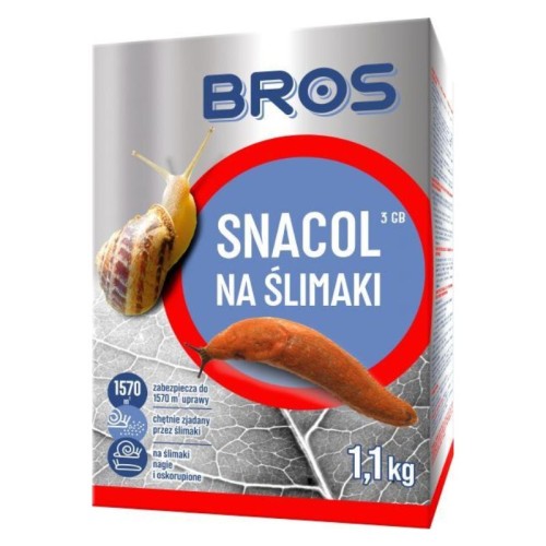 Na ślimaki Snacol 3GB 1,1kg Bros