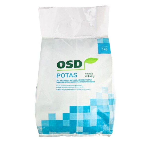OSD Potas 3kg - Nawóz dolistny i doglebowy