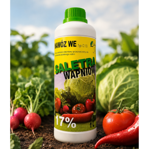 Saletra wapniowa 1l nawóz z łatwo przyswajalnym wapniem