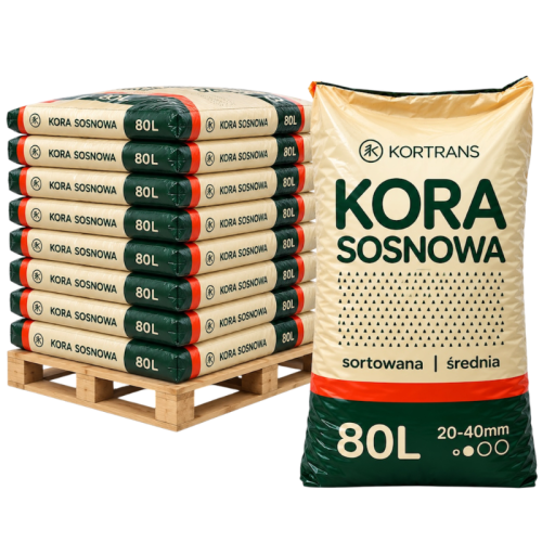 Kora sosnowa 20–40 mm - 36 worków