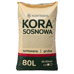 Kora sosnowa 40–60 mm - 36 worków