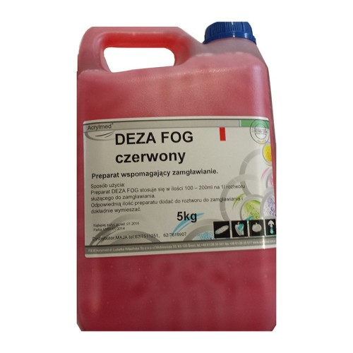 Nośnik DEZA FOG CZERWONY 5 L DEZAFOG
