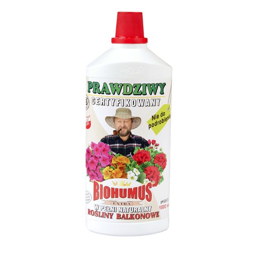 BIOHUMUS EXTRA ROŚLINY BALKONOWE 1,0 l