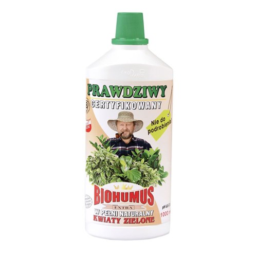 BIOHUMUS EXTRA KWIATY ZIELONE 1,0 l