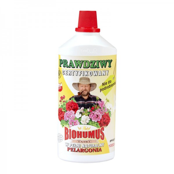 BIOHUMUS EXTRA PELARGONIA 1,0 l