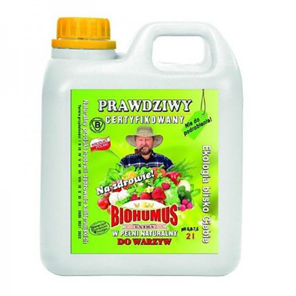 BIOHUMUS EXTRA DO WARZYW 2,0 l