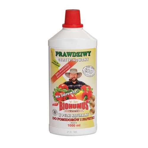 BIOHUMUS EXTRA DO POMIDORÓW I PAPRYKI 1,0 l
